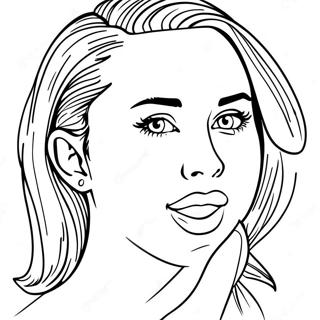 Miley Cyrus Coloring Pages