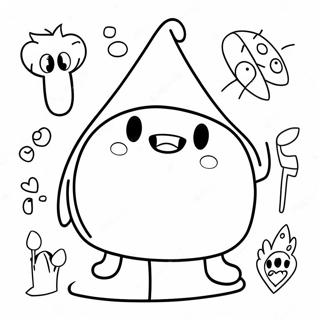 Bfdi Coloring Page 2150-1711