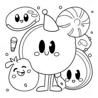 Bfdi Characters In Action Coloring Page 2151-1724