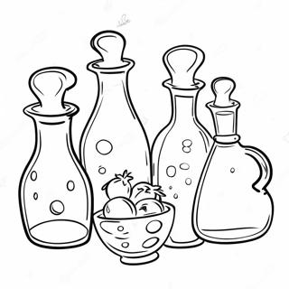 Potions Coloring Pages