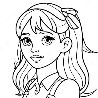 Skyler From Rainbow High Coloring Page 21552-17054