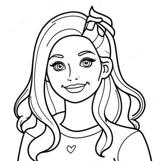 Skyler From Rainbow High Coloring Page 21552-17056