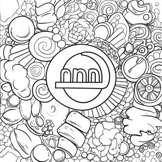 Mini Brands Logo Coloring Page 21562-17041