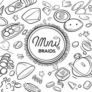 Mini Brands Logo Coloring Page 21562-17044