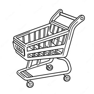 Mini Brands Shopping Cart Coloring Page 21563-17063