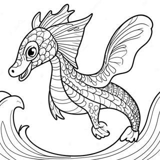 Seawing Coloring Pages