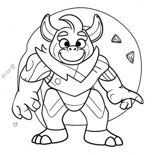 Trollhunters Coloring Pages