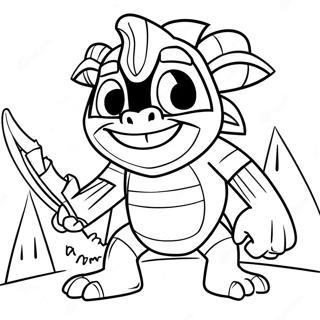 Trollhunters Coloring Page 21642-17106