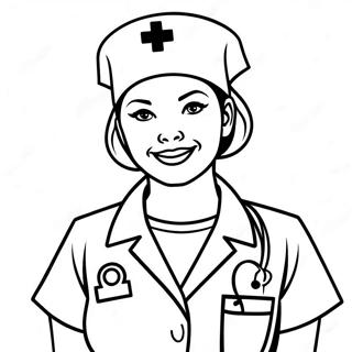 Nurse Coloring Pages