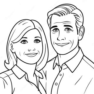 Steve And Maggie Coloring Pages