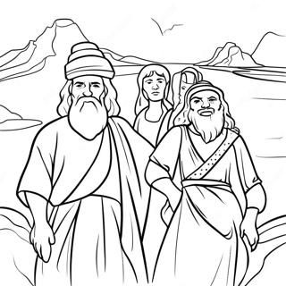 Exodus Coloring Page 21812-17230