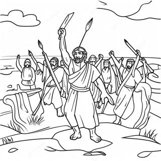 Exodus Coloring Page 21812-17232