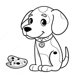 Marshall With Dalmatian Puppy Coloring Page 2181-1750