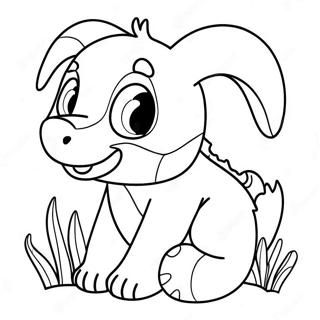 Fun Animal Outline Coloring Page 21823-17257