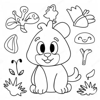 Fun Animal Outline Coloring Page 21823-17260