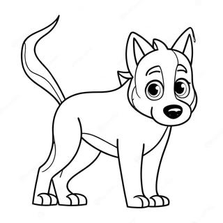 Bolt Coloring Page 21832-17254