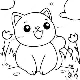 Cute Catnap Poppy Playtime Coloring Page 21863-17285