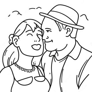 Relationship Coloring Pages