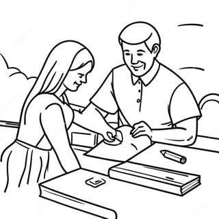 Helping Others Coloring Page 21882-17295