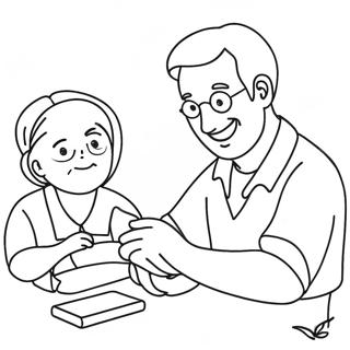 Helping Others Coloring Page 21882-17296