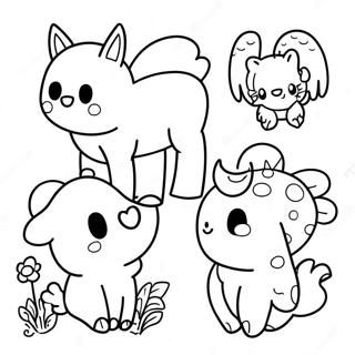 Cute Stardew Valley Animals Coloring Page 21903-17316