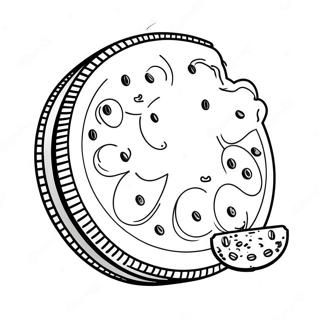 Oreo Cookie Coloring Page 21922-17322