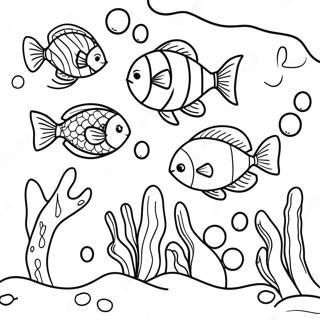 Underwater Ocean For Adults Coloring Pages