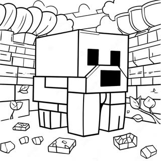 Minecraft Coloring Pages