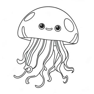 Jellyfish Coloring Pages