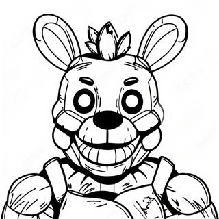 Springtrap Fnaf Coloring Page 22032-17406