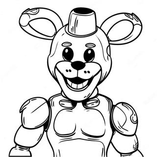 Springtrap Fnaf Coloring Page 22032-17408