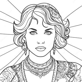 Fearless Album Art Coloring Page 22053-17419