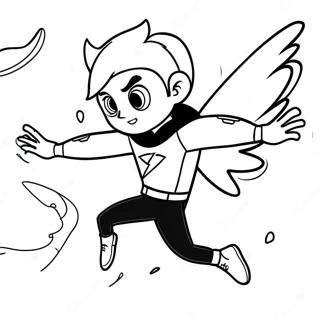 Danny Phantom Coloring Pages