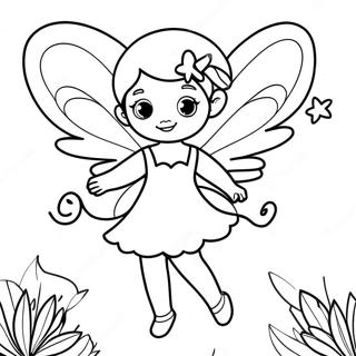 Fairy Coloring Page 22172-17529