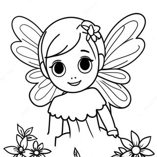 Fairy Coloring Page 22172-17530