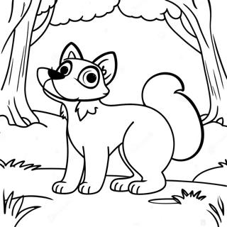 Fox And The Hound Coloring Page 22212-17558