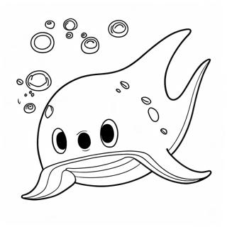 Stingray Coloring Pages