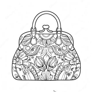 Purse Coloring Page 22272-17611