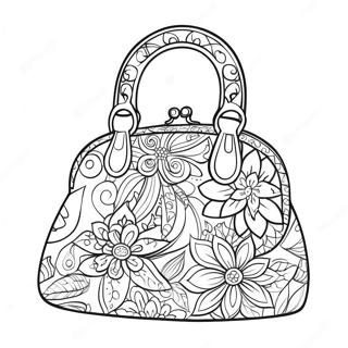 Purse Coloring Page 22272-17612