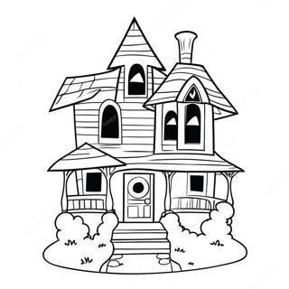 Monster House Coloring Pages