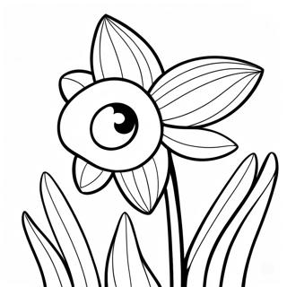 Daffodil Coloring Pages