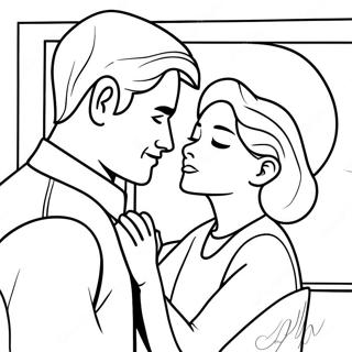 Heartfelt Goodbye Coloring Page 22433-17741