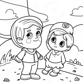 Heartfelt Goodbye Coloring Page 22433-17742