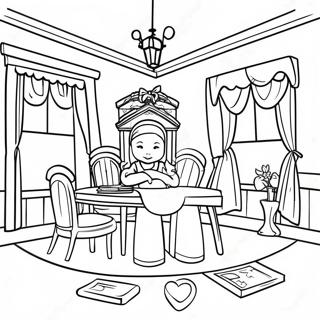 Gabby's Dollhouse Coloring Page 22522-17795