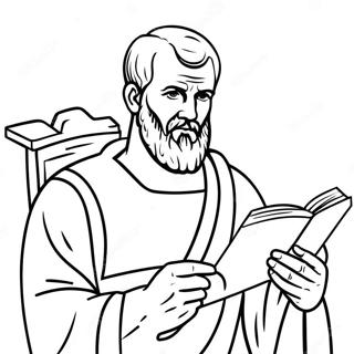 Apostle Paul Coloring Pages