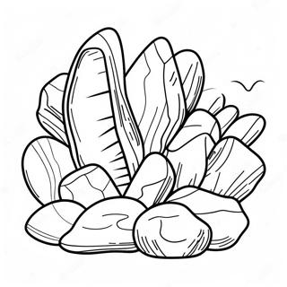 Types Of Rocks Coloring Page 22562-17836