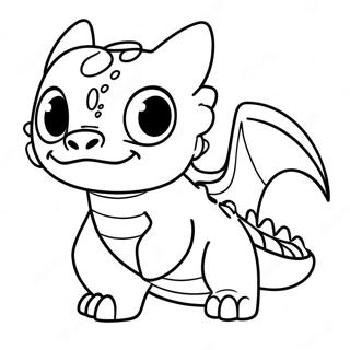 Night Fury Coloring Pages