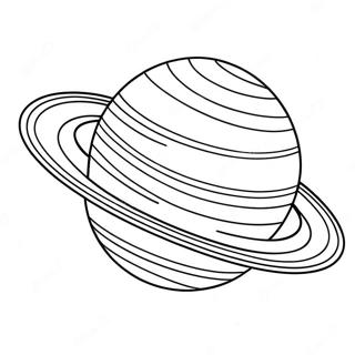 Saturn Coloring Pages