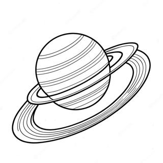 Saturn Coloring Pages