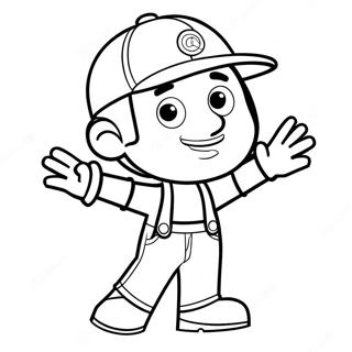 Handy Manny Coloring Pages